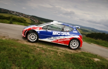Test před Agrotec Mogul Rally Hustopeče 2009